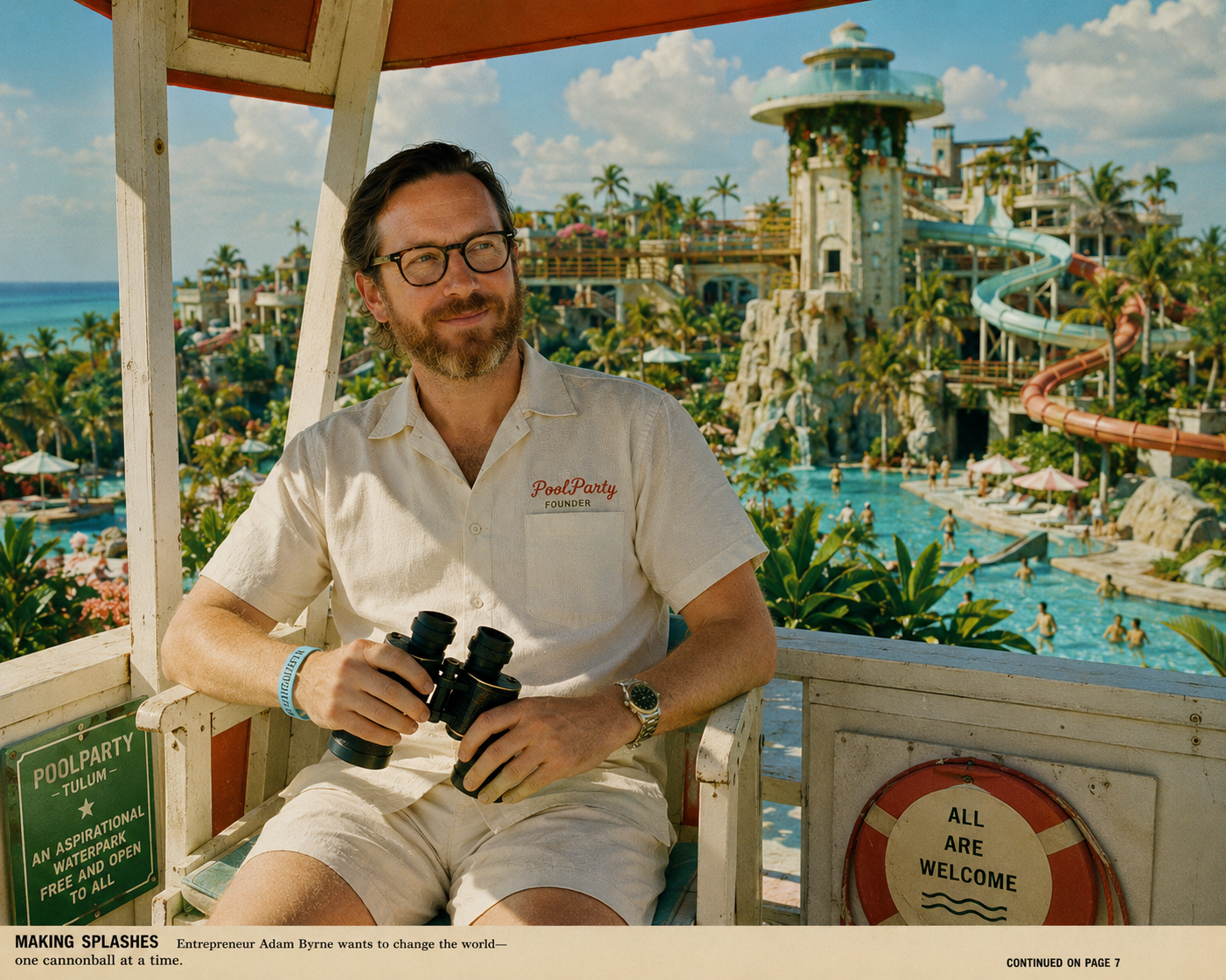 Adam Byrne at PoolParty